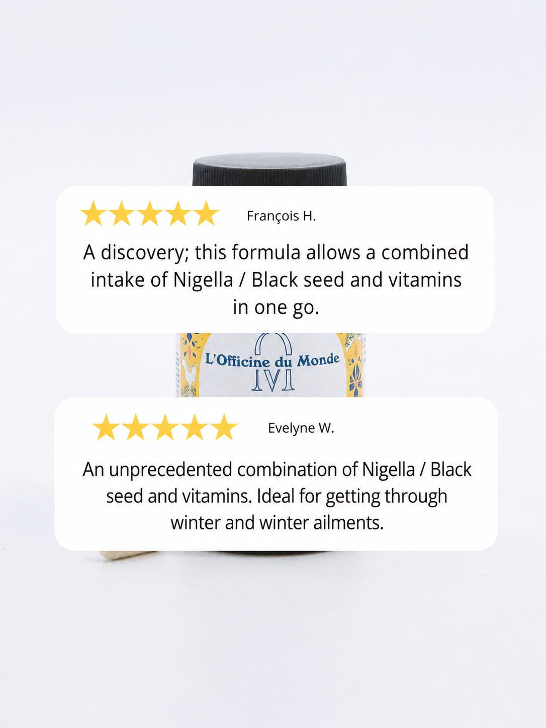 Energy & Health – Black Seed (الحبة السوداء) and Vitamins C & D – 2-Month Treatment