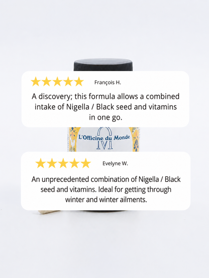 Energy &amp; Health – Black Seed (الحبة السوداء) and Vitamins C &amp; D – 2-Month Treatment
