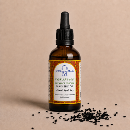Dream of Ethiopia – Cosmetic and Hair Black Seed Oil (الحبة السوداء) – Hair Loss Control
